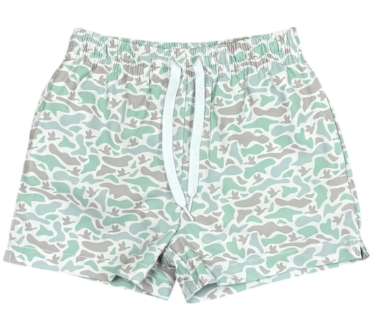 Marsh Camo Swim Trunks - Meripex