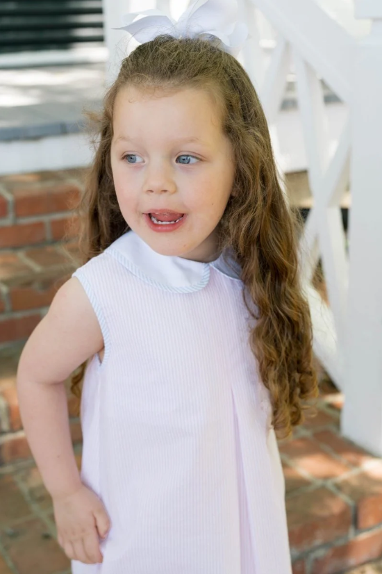 Pink Seersucker Dress - Lullaby Set