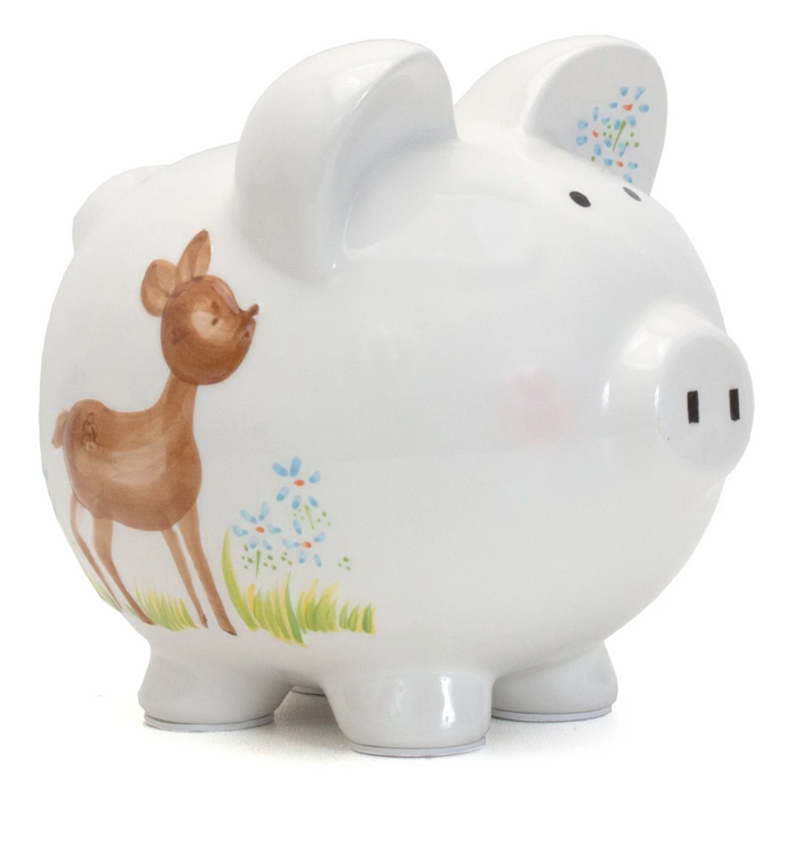 Deer Piggy Bank - Child To Cherish