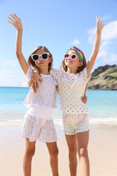 Shine Bright Gem Short Set - Lola + The Boys