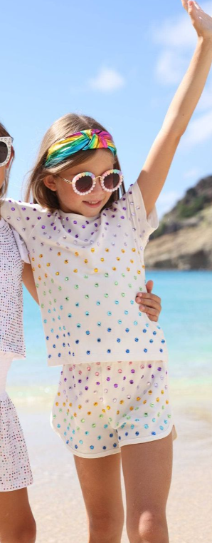 Shine Bright Gem Short Set - Lola + The Boys