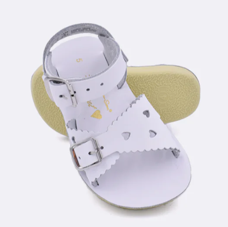 White Sun-San Sweetheart Sandals