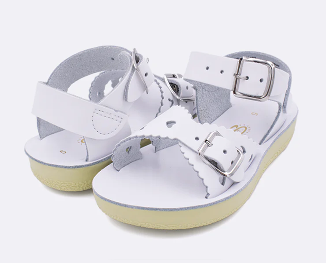 White Sun-San Sweetheart Sandals