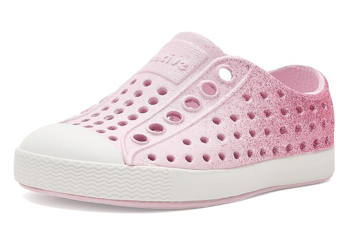 Bio Bling Ombre Pink Glitter Native Shoes