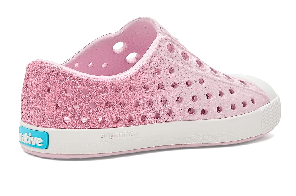 Bio Bling Ombre Pink Glitter Native Shoes