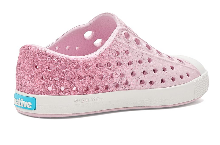 Bio Bling Ombre Pink Glitter Native Shoes