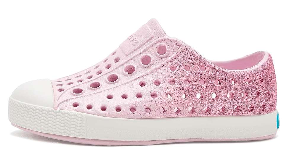 Bio Bling Ombre Pink Glitter Native Shoes