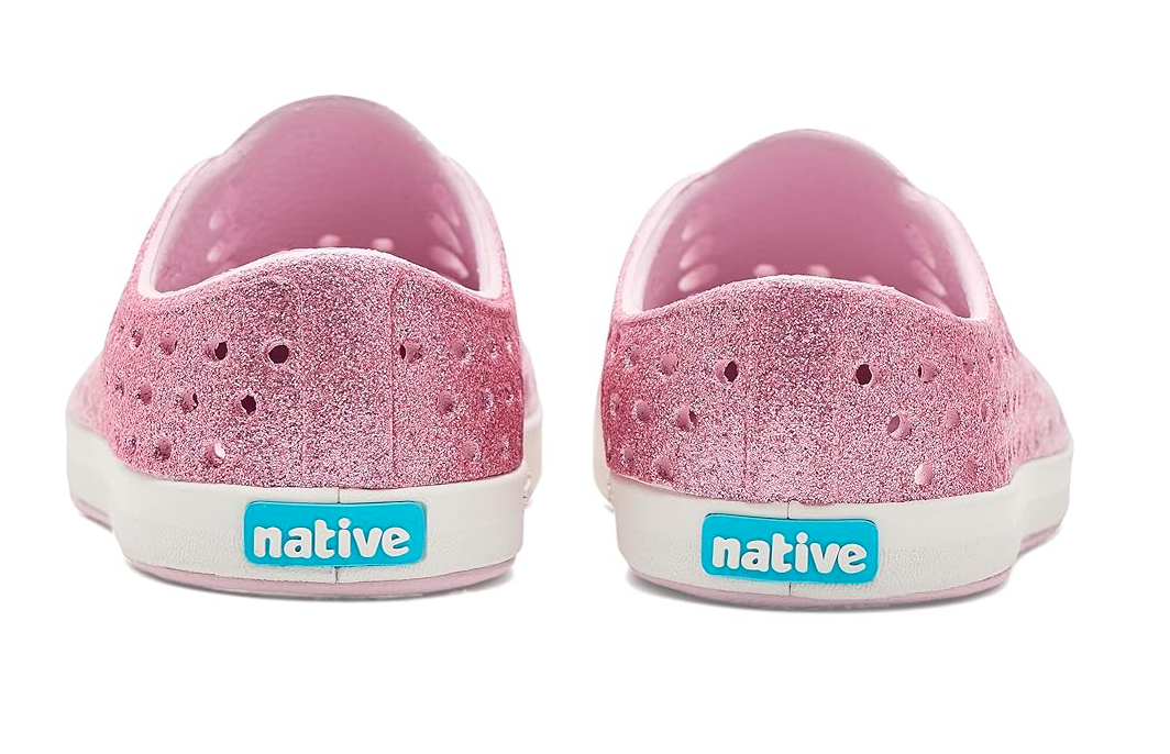 Bio Bling Ombre Pink Glitter Native Shoes