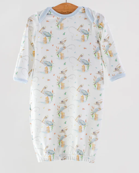 Pelican Bay Baby Gown - Nola Tawk