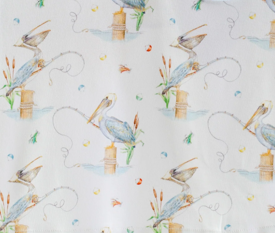 Pelican Bay Baby Gown - Nola Tawk