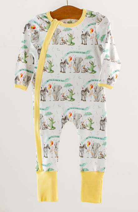 'And They All Asked For You' Zip-Up Pajama - Nola Tawk