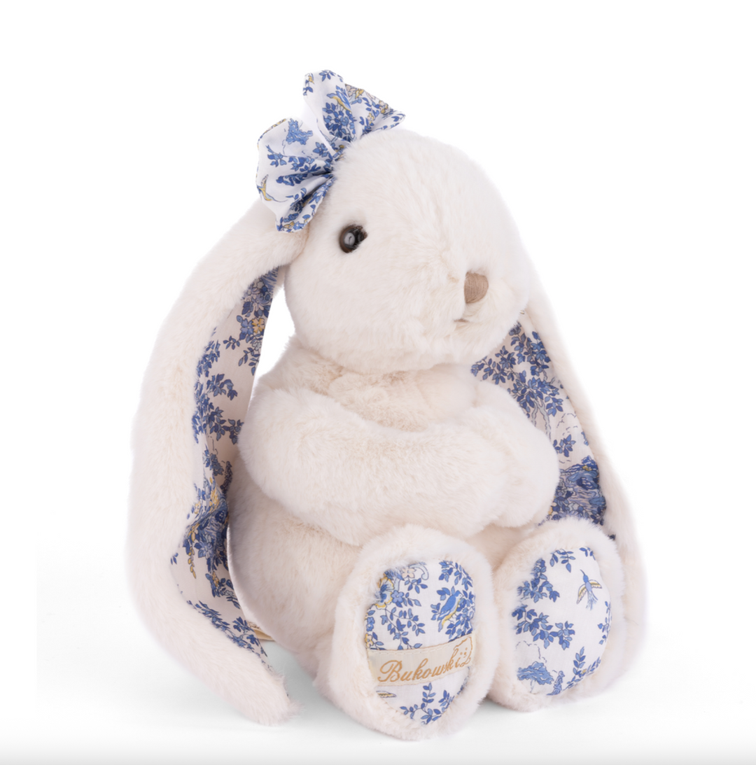 Friendly Kanina Blue Floral Toile Bunny - Bukowski