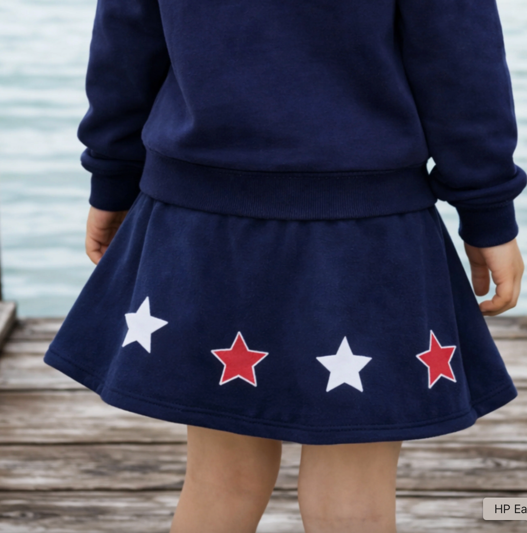 America Bow Skort - Bits & Bows