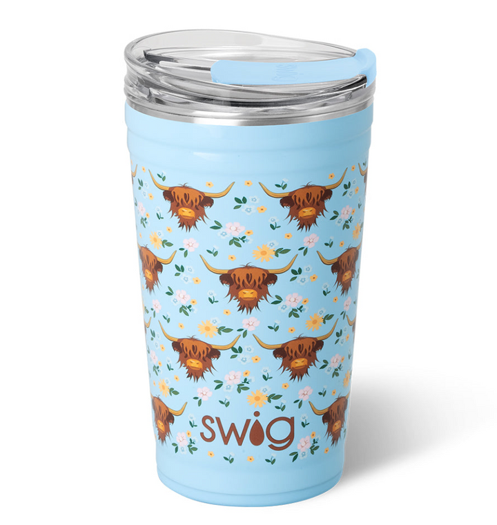 Highland Cow 24oz Tumbler - Swig