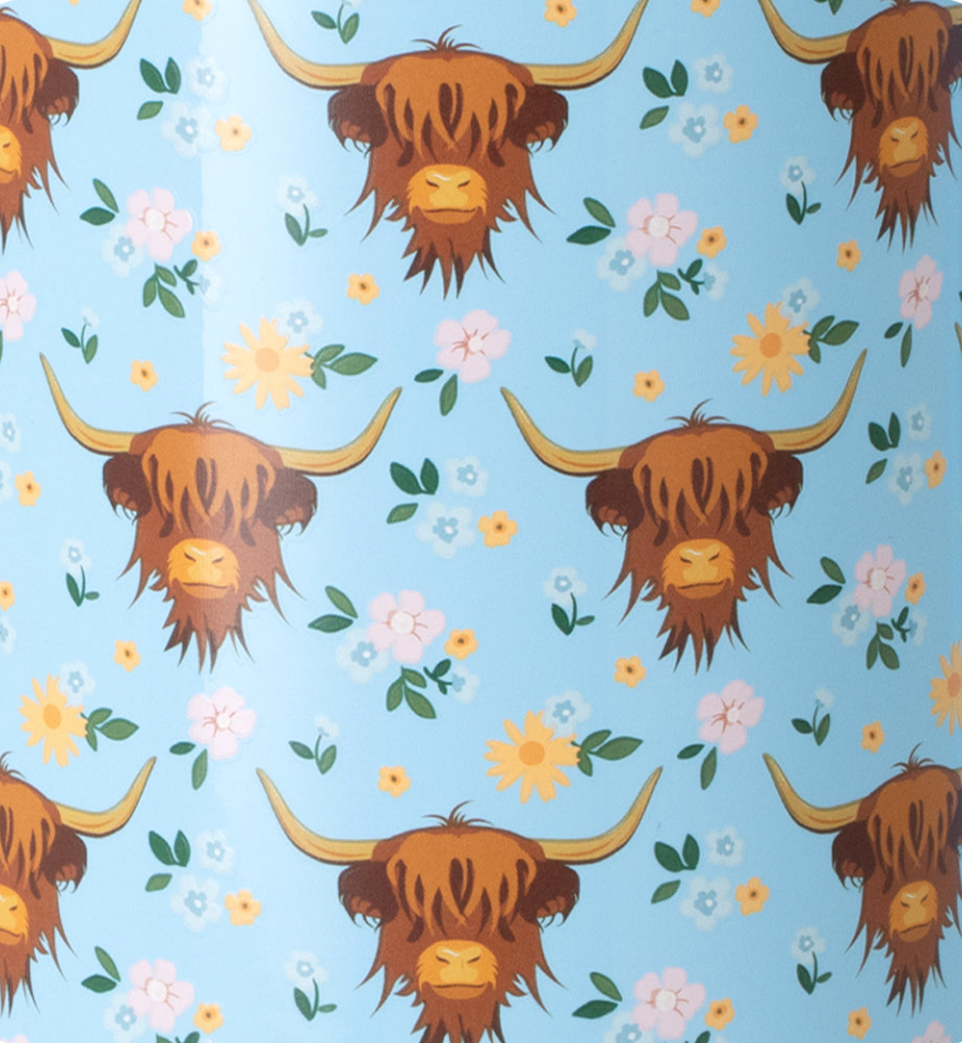 Highland Cow 24oz Tumbler - Swig