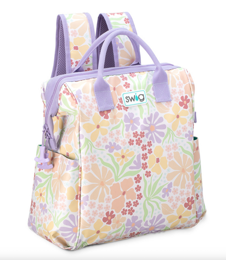 Floral Packi 24 Backpack Cooler - Swig Life