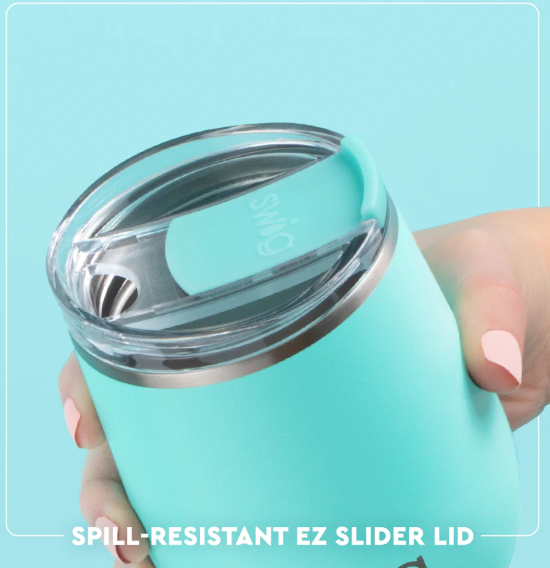Gingham Bow Stemless Tumbler 12oz - Swig
