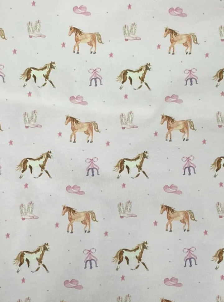 Sweet Pink Stables Bloomer Set - Three Little Ducks