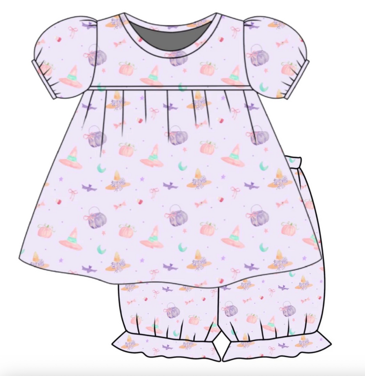 Little Miss Spooky Bloomer Set - Three Little Ducks