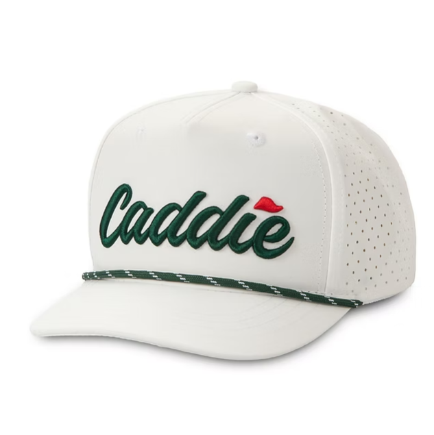 White/Green Caddie Rope Hat - Caddie