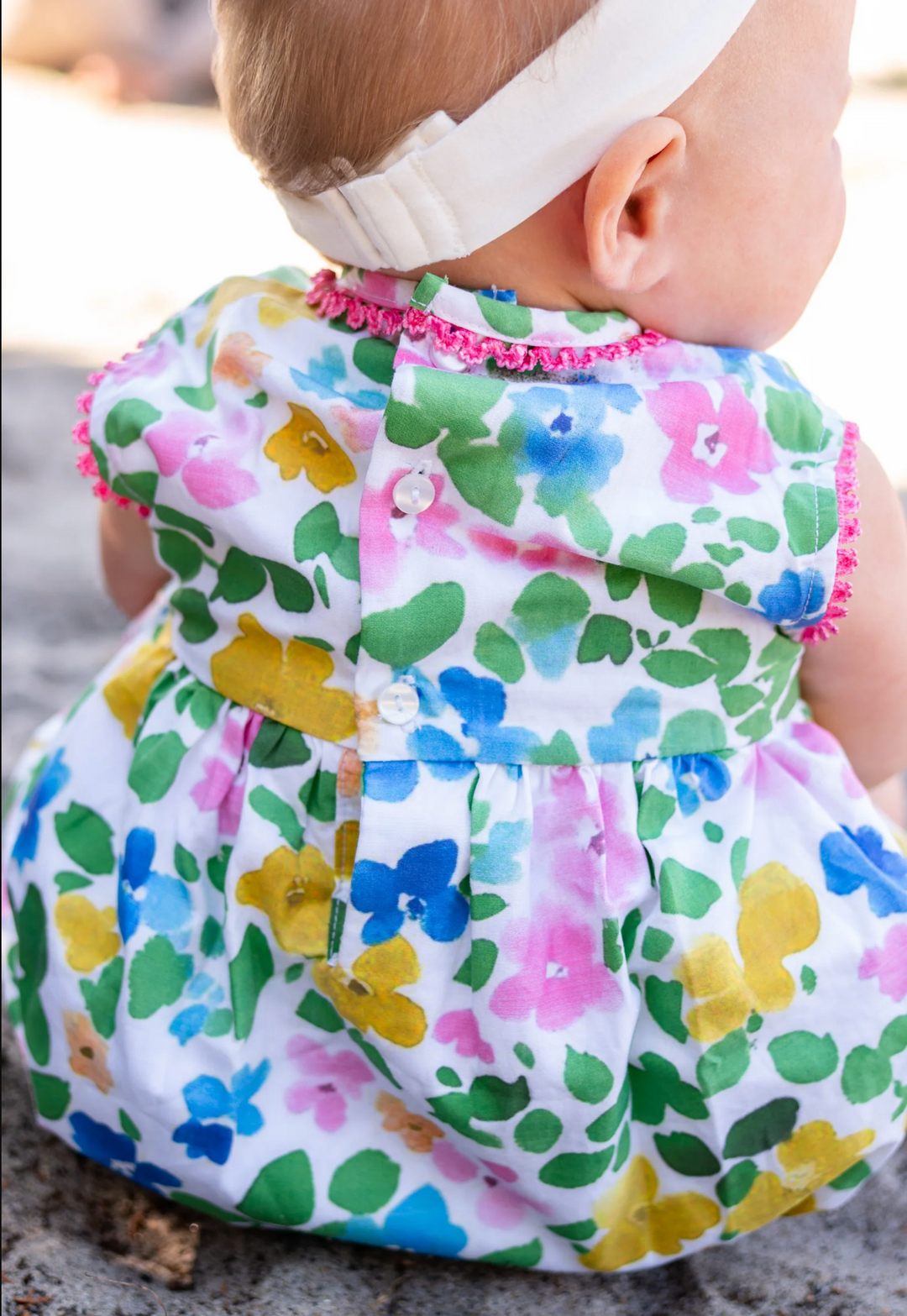 Watercolor Floral Bubble - Maddie & Connor