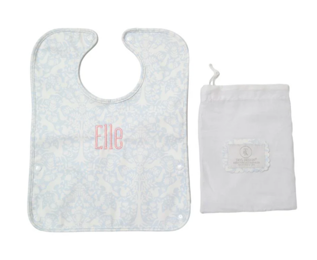 Woodland Blue Full Coverage Bib - TRVL