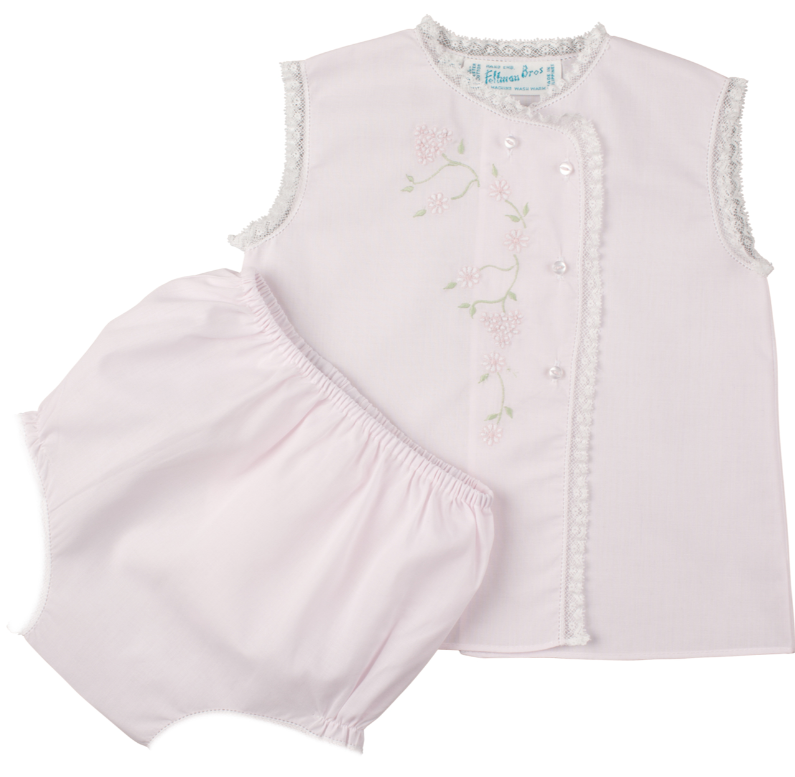 Girls Floral Lace Diaper Set - Feltman Brothers