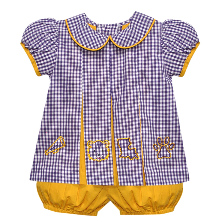 Louisiana Tiger Bloomer Set - Remember Nguyen