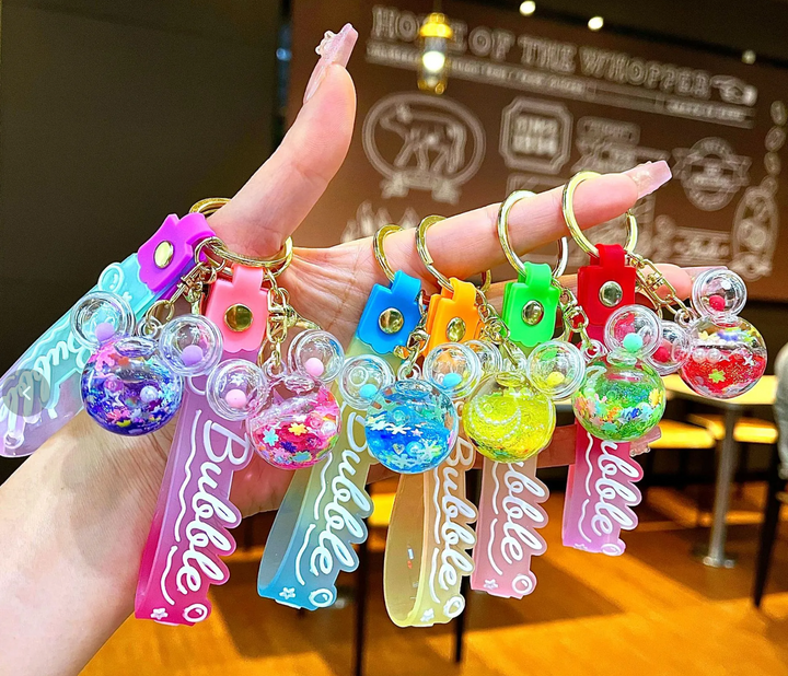 Mouse Keychain Charm