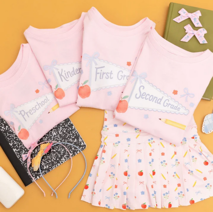 Girls Back To School Athletic Skort - Sweet Wink