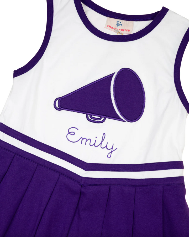 Purple Cheer Jumper - Smockingbird