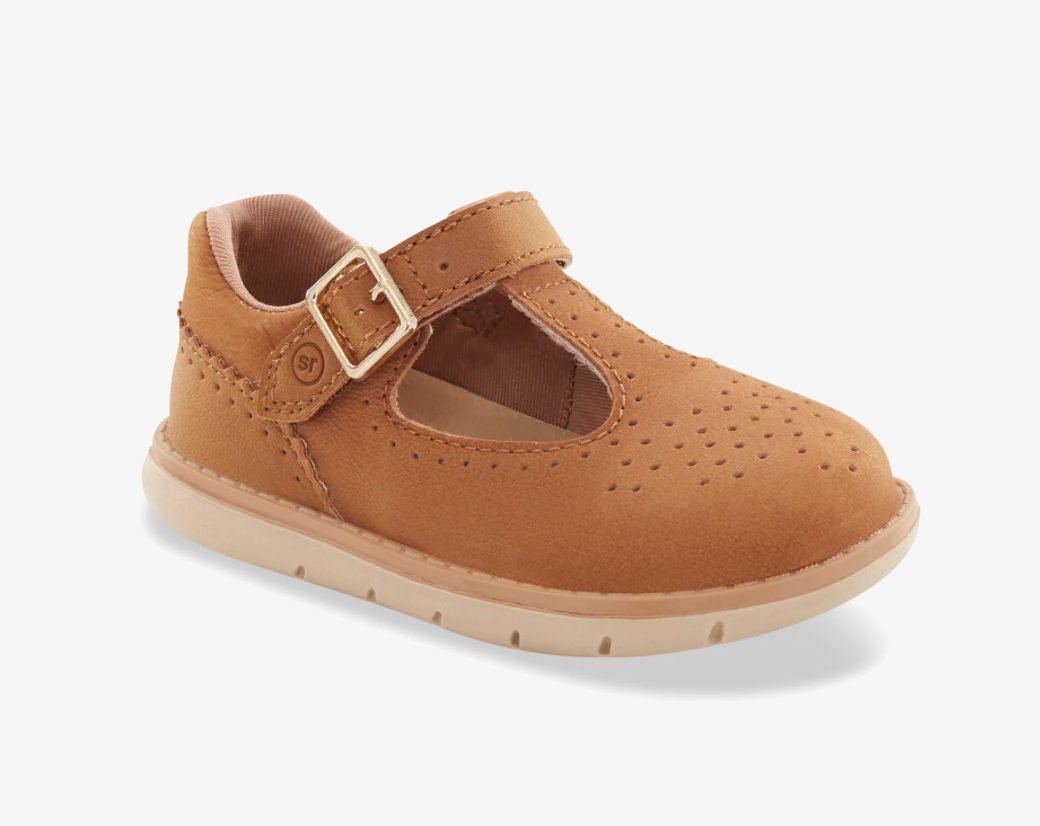 Tan Mary Jane (Nell) - stride rite