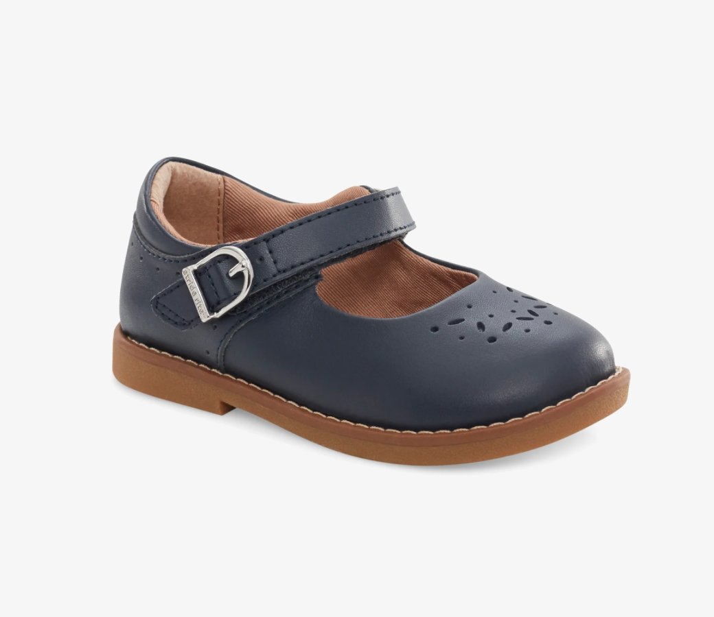 Navy Mary Janes - stride rite