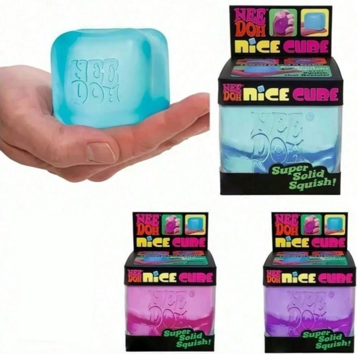 Purple, Pink & Blue Nice Cube Replica