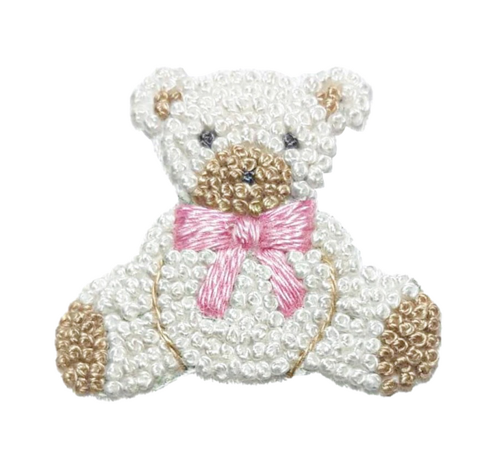 Pink Teddy Bear Pima Converter Gown & Hat - Milly Marie