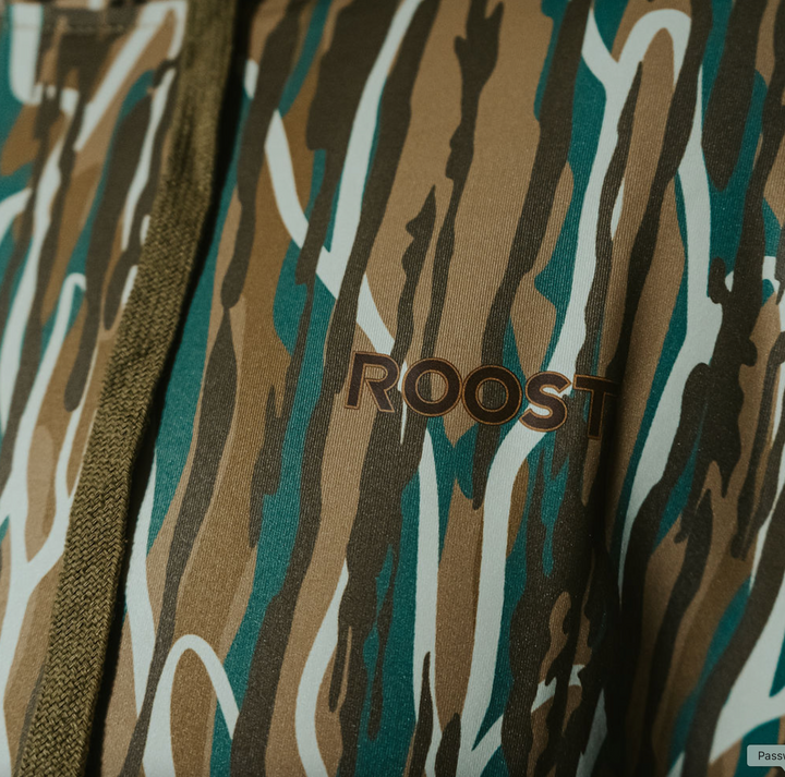 Cattail Camo Performance Hoodie - Roost/Fieldstone