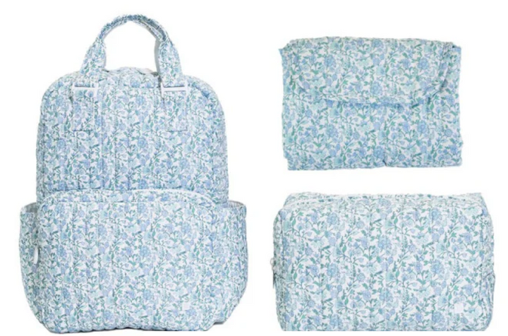 Quilted All You Need Bundle in Hamptons Floral + Changer Mat + Everyday (3 Piece)