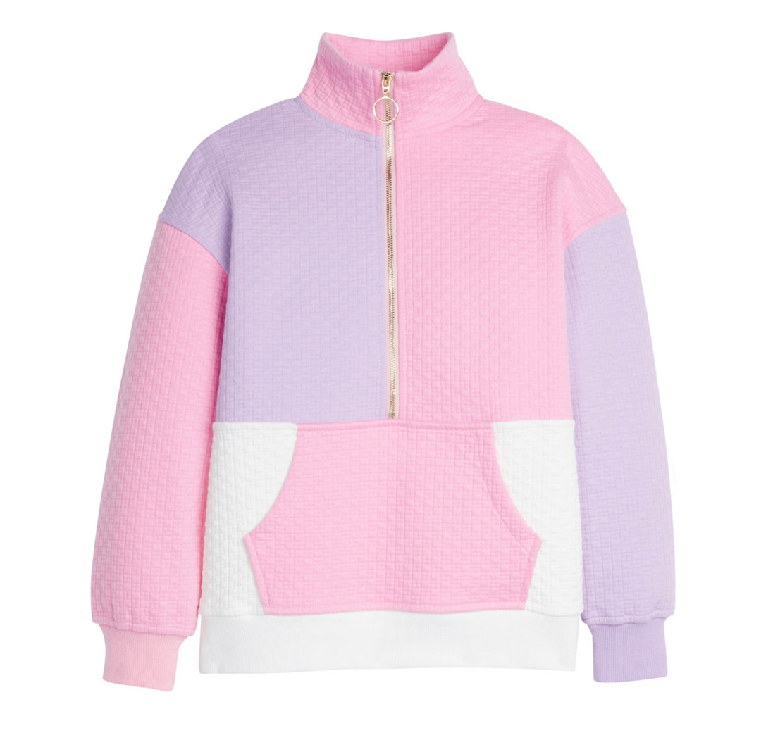 Pink & Lilac Color Block Jogger - BISBY