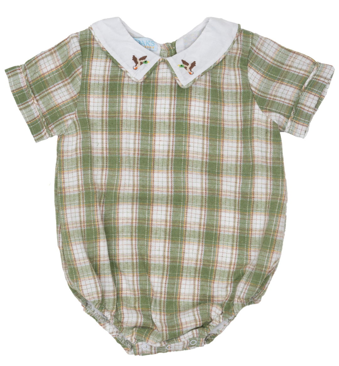 Mallard Grove Plaid Bubble - The Oaks Apparel