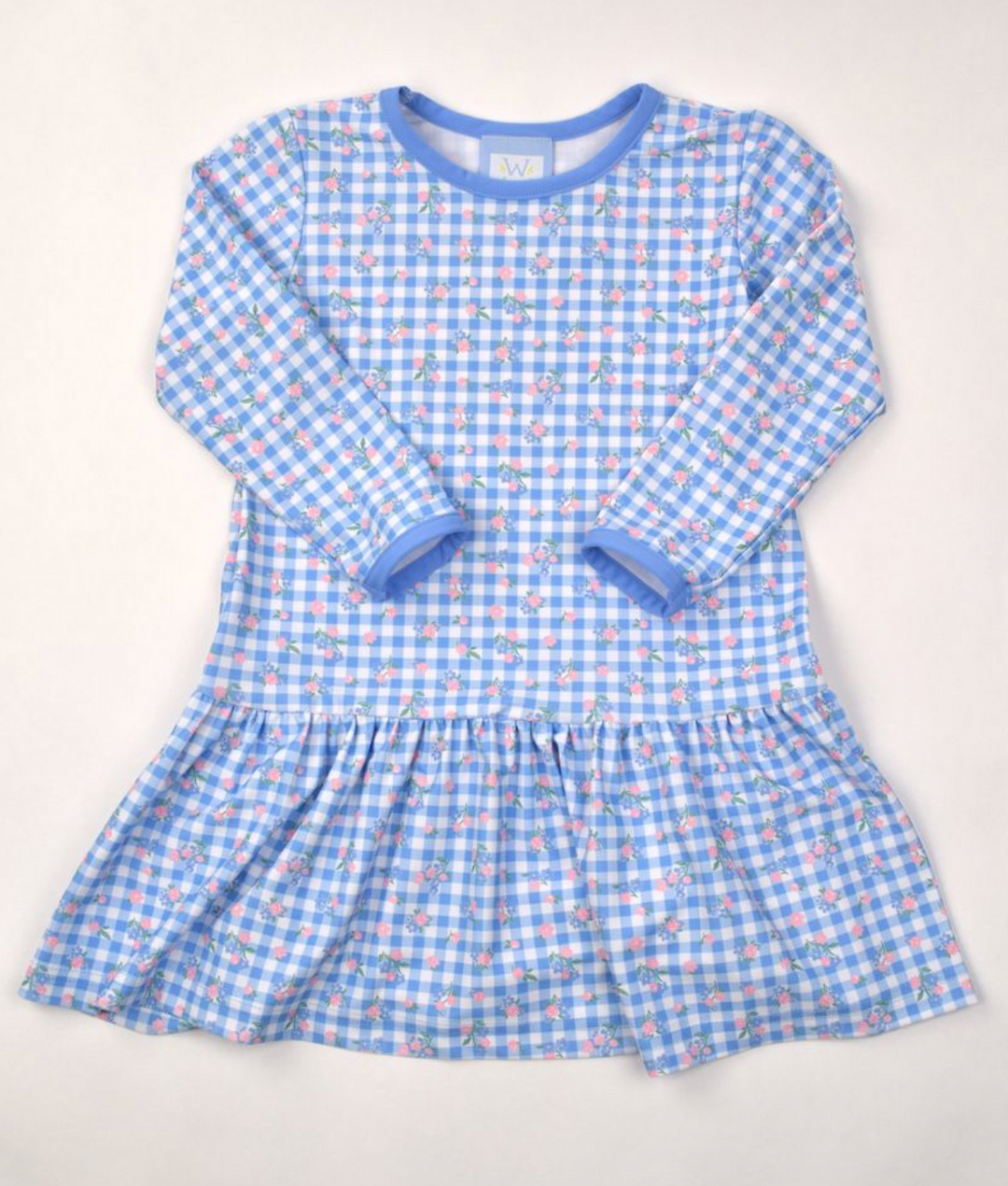 Bluebell Meadow Long Sleeve Athletic Dress - Funtasia Too