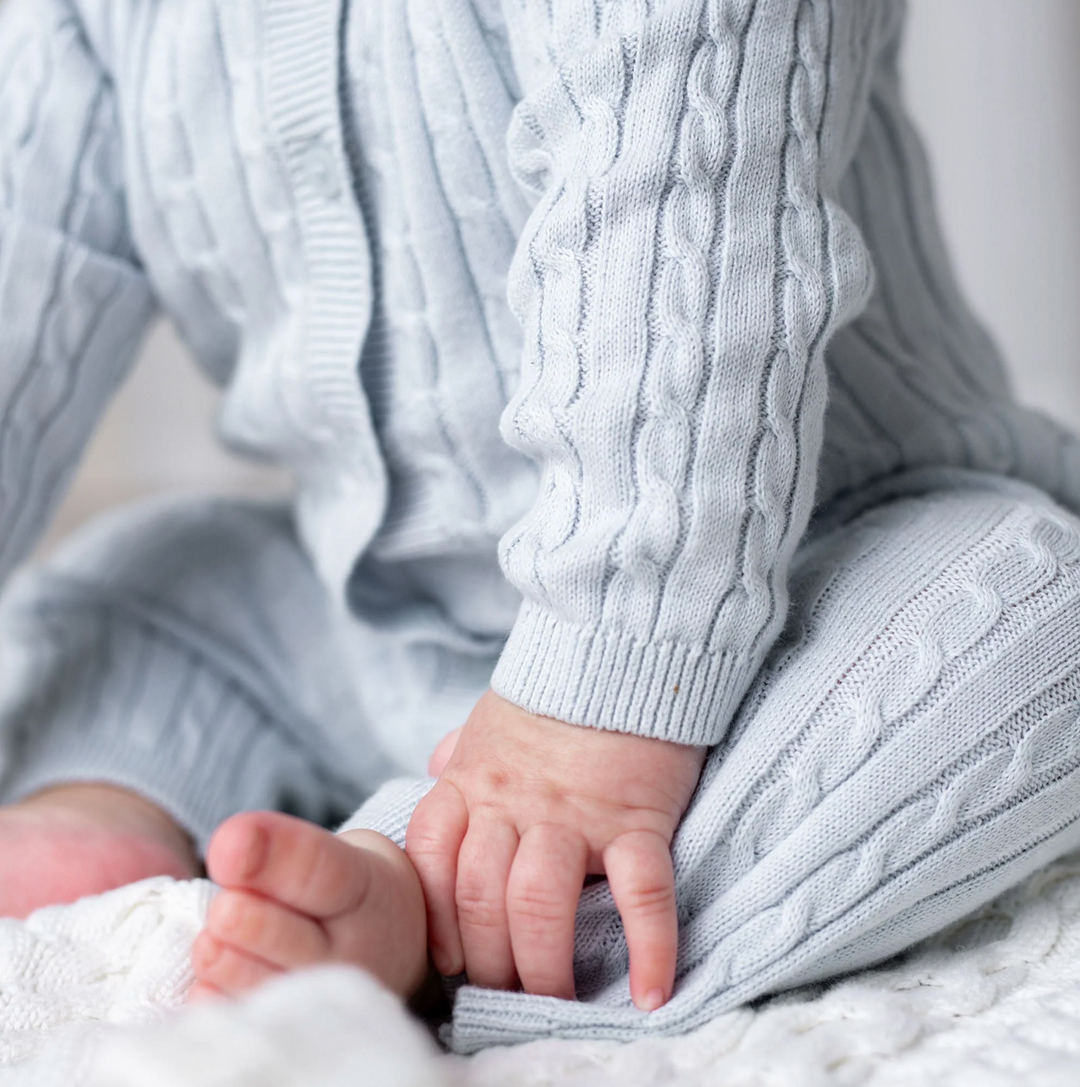 Organic Peter Pan Collar Sweater Romper - Hope & Henry