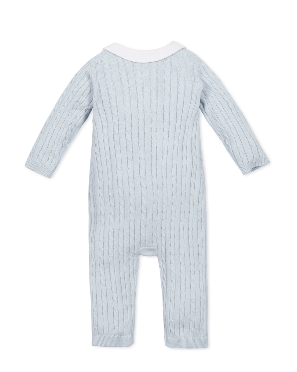 Organic Peter Pan Collar Sweater Romper - Hope & Henry