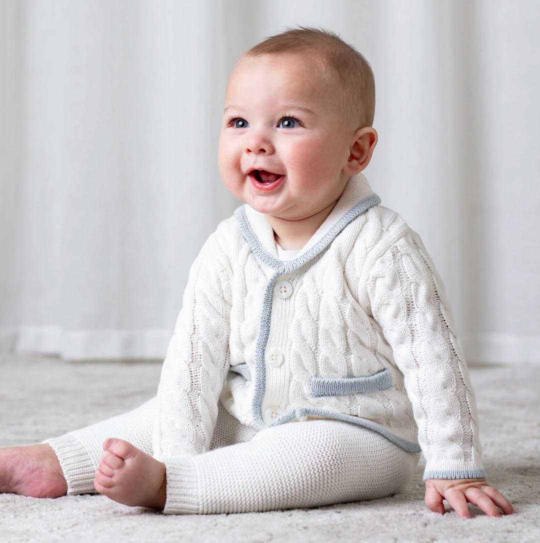 Organic Cardigan and Pant Set - Hope & Henry