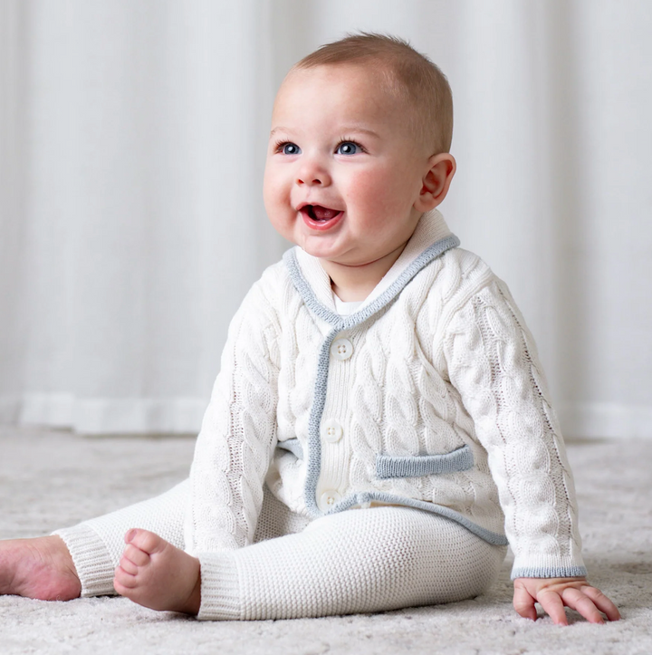Organic Cardigan and Pant Set - Hope & Henry