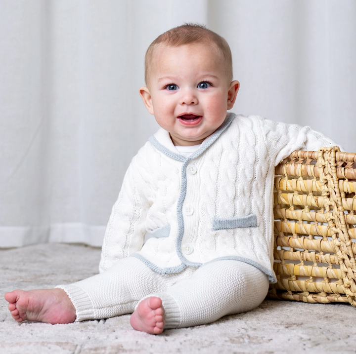 Organic Cardigan and Pant Set - Hope & Henry