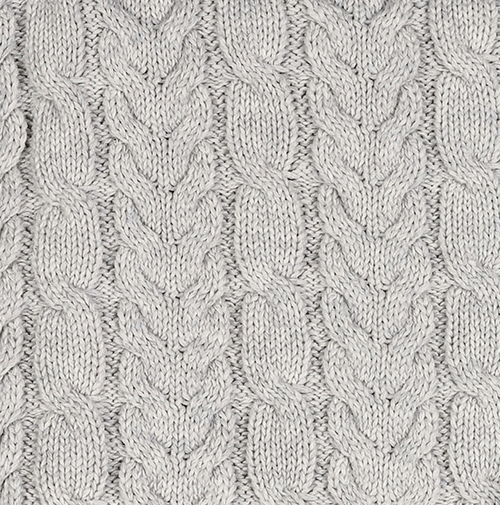 Organic Cable Knit Blanket - Hope & Henry