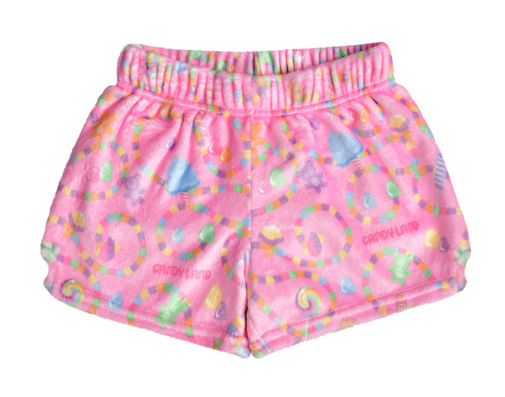 Candy Land Sugar Trail Plush Shorts