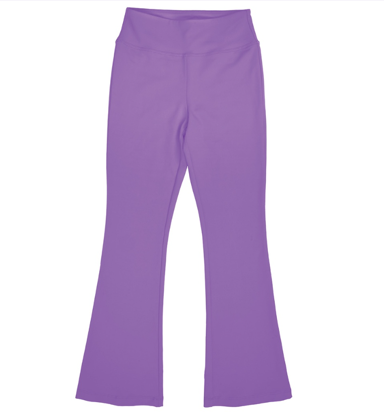 Lavender Purple Flare Leggings