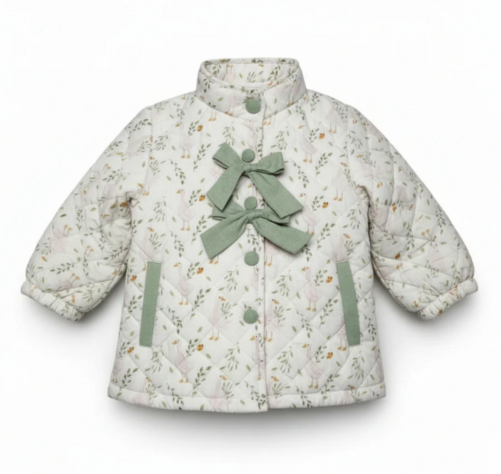 Girls Quilted Coat - Ntrl Co.