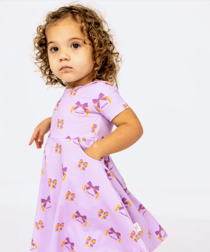 Tiger Girl Twirl Dress Set - Ntrl Co.